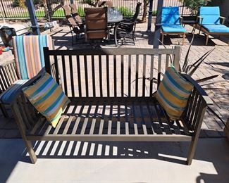 Part of patio set ! Have foam padding ! Just needs a new cover !