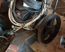 Gas propelled weed eater