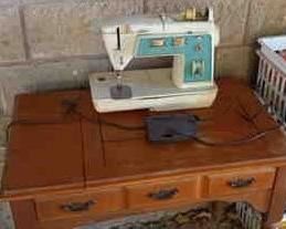 vintage Singer sewing machine