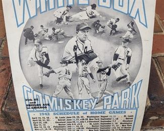 Original 1942 Baseball Poster