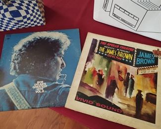 Record Albums and 45 Records