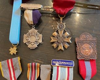 Assorted Military Medals