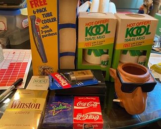 Assorted Vintage Tobacco Products