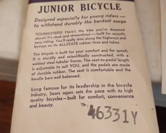Vintage Bicycle Information
