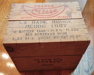 1967 France Wine Crate