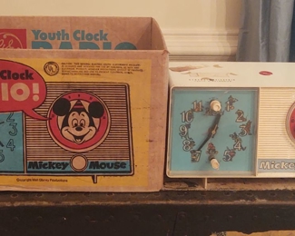 Mickey Mouse Radio In The box 1960's