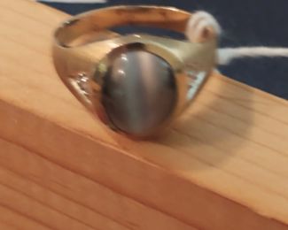 Gold and Sterling Rings