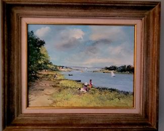 Original oil painting by Lois Clark