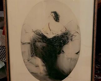 Original Louis Icart etching