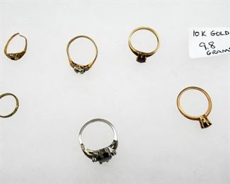 10k Gold Rings