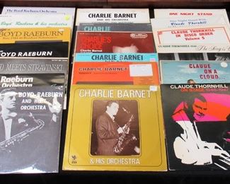 Boyd Raeburn, Charlie Barnet & Claude Thornhill Jazz Albums