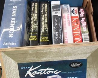 Stan Kenton City of Glass 10" LP & Memorabilia