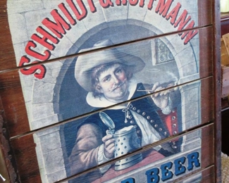 Schmidt & Hoffman Lager Beer Sign
