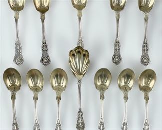 186 Grams Fine Sterling Silver Spoons
