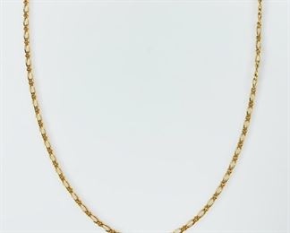 8.8 Grams Fine 14K Yellow Gold 19.5� Necklace Chain
