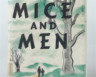 1965 12th Printing Of Mice And Men By John Steinbeck Published By The Viking Press
