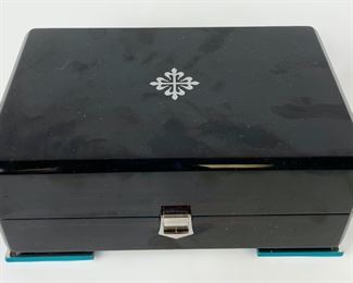 Patek Philippe Wood Piano Watch Box Case
