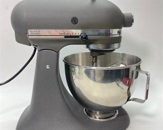 KitchenAid Mixer Gray With Accessories Max Watts 300
