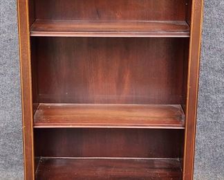 20th Century Inlaid Bookcase
