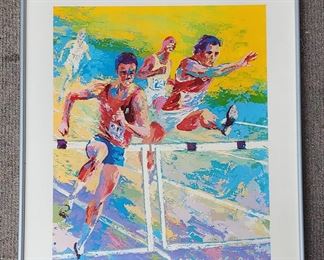 1976 LeRoy Neimarn Track & Field Framed Poster
