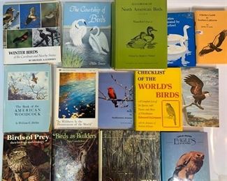 Assortment of World Bird Books - Birds of Prey, Eagles, Winter Birds, North American Birds and More

