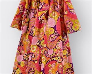 GORGEOUS CHUCK HOWARD FOR TEMPO LORD & TAYLOR Hippie MOD VINTAGE LINGERIE POLYESTER SZ MED
