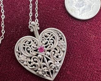 Sterling and sapphire 