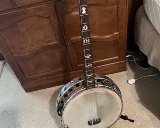 Lange Banjo, antique