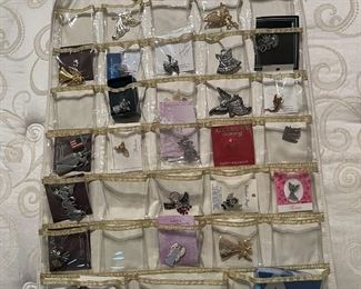 Angel pins and jewelry organizer
