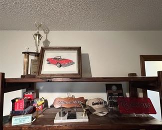 Car trophie and plates