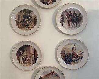 US history plates