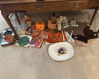 Halloween and fall decor