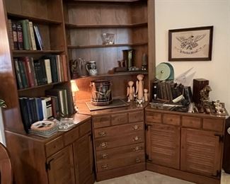 Ethan Allen Cabinets and corner hutches