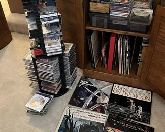 Media, records, CDs