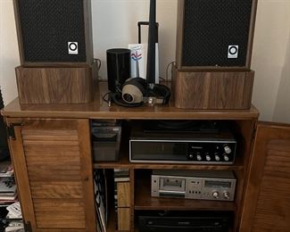 Vintage stereo equipment Realistic Panasonic