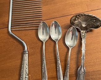Sterling spoons