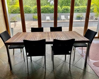 Royal Botania table & chairs