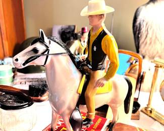 1950's Hartland Wyatt Earp Cowboy and horse