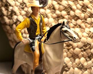 1950's Hartland Wyatt Earp Cowboy and horse