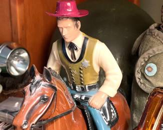 1950's Hartland Wyatt Earp Cowboy and horse