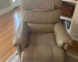 Tan recliner- 