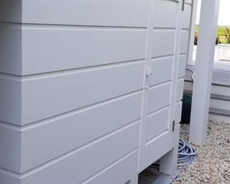 Azek shower enclosure