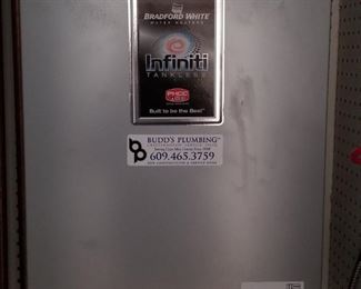 Infiniti tankless hot water heater installed 6/17/22