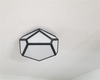 Geometric light fixture - multiples available