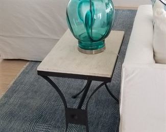 End table & table lamp
