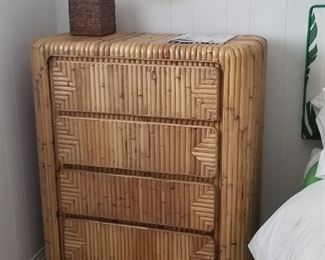 Stunning split bamboo dresser