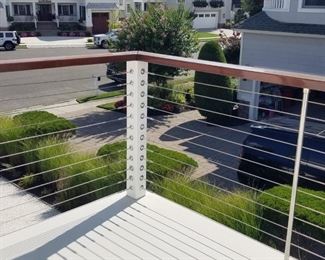 Wire railing system