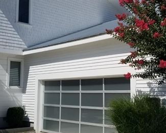 Contemporary garage door approx. 16 ft. x 7 ft.