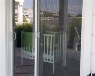 Updated Andersen sliding glass doors