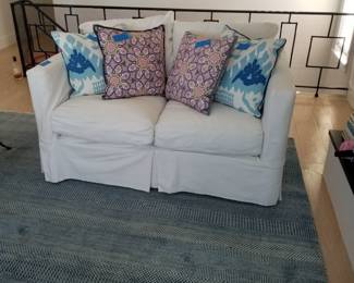 Crate & Barrel loveseat